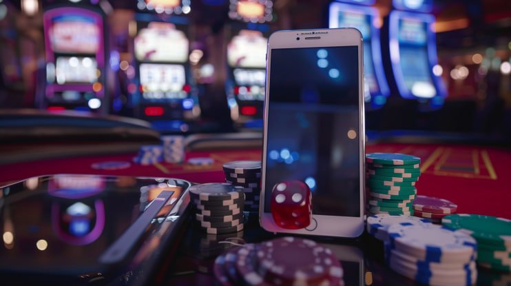 Pengguna memasang taruhan sportsbook melalui perangkat mobile di rajamacan